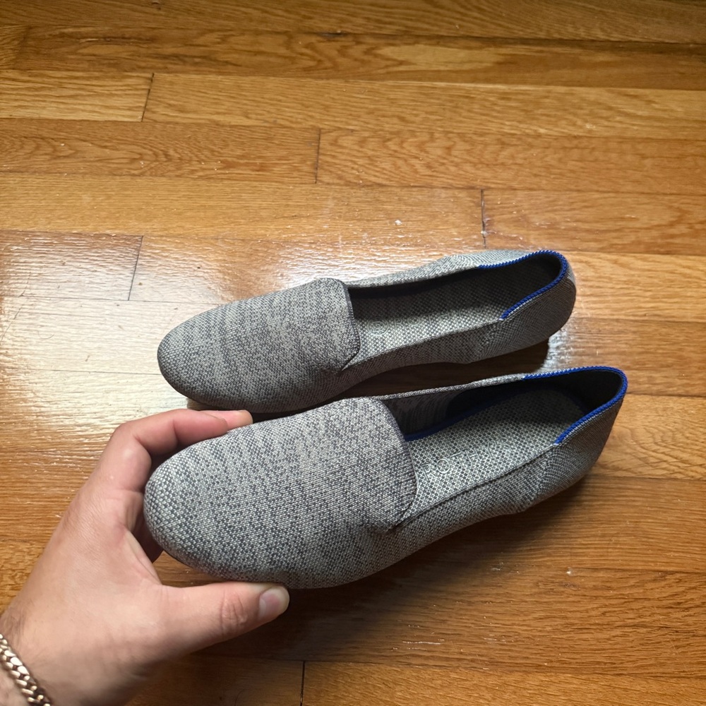 Womens Grey Rothy’s Flats Shoes - Picture 3 of 9